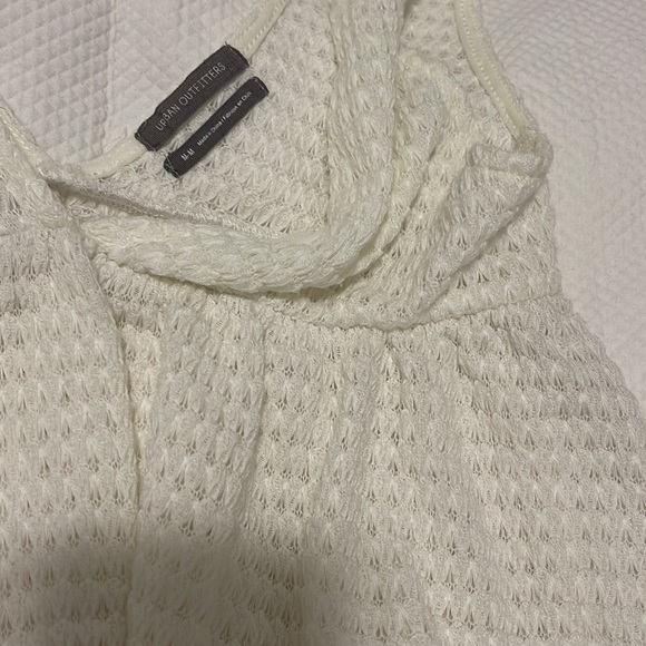 Urban Outfitters Cropped White Too Sz Med - Picture 6 of 7